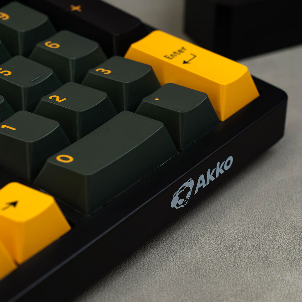 Akko Black & Gold 3108 V3 Wired Mechanical Keyboard