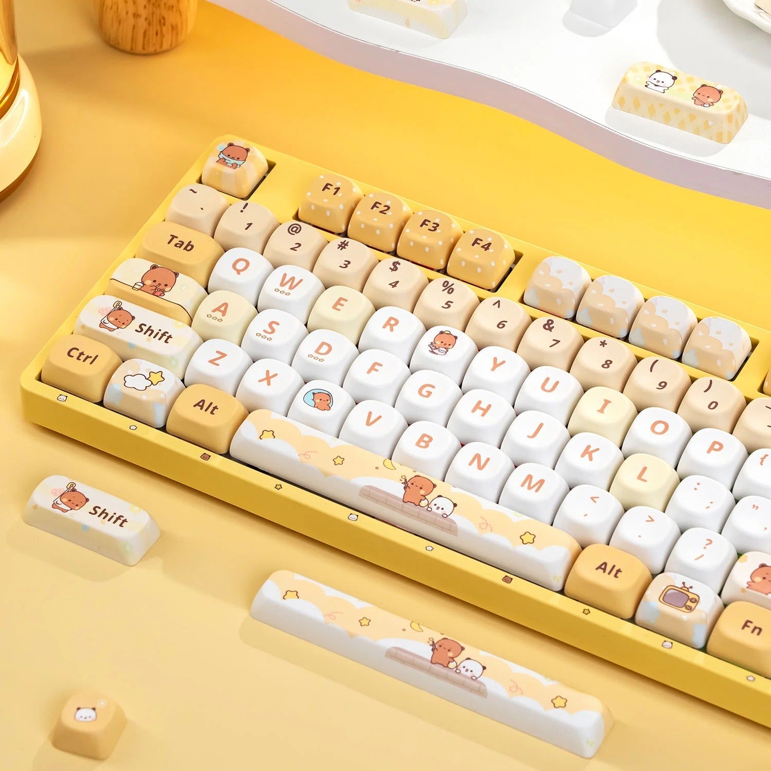 Akko Dudu and Bubu 5108 V5 Multi-Mode RGB Hot-Swappable Mechanical Keyboard