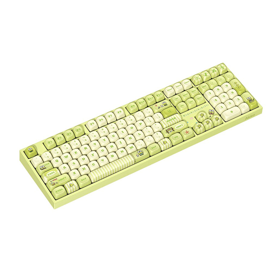 Akko KeroKero Keroppi 5108 V5 Multi-Mode RGB Hot-Swappable Mechanical Keyboard (Akko V3 Piano Pro)