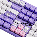 Akko Kuromi 5108B Plus Multi-Mode RGB Hot-Swappable Mechanical Keyboard (Akko TTC Gold Pink Switch)