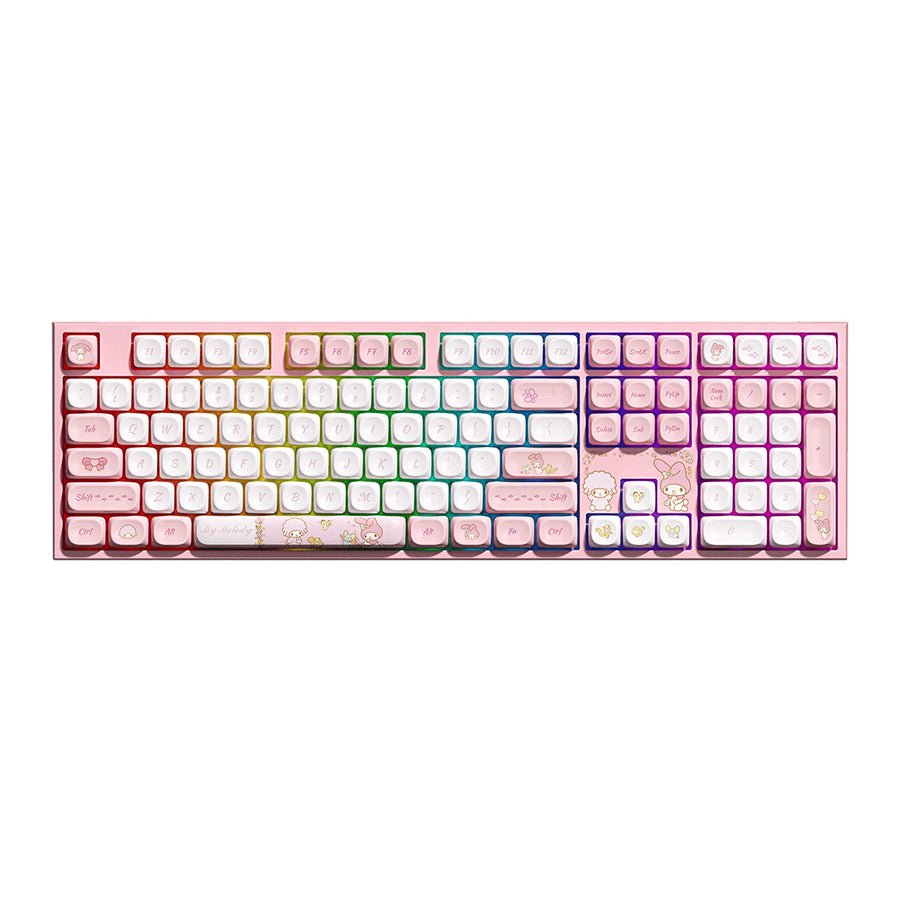 Akko My Melody 5108 V5 Multi-Mode RGB Hot-Swappable Mechanical Keyboard (Akko V3 Piano Pro)