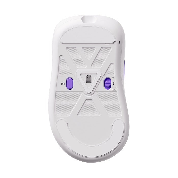 Akko Nest Tri-Mode 8K Polling Rate Gaming Mouse (Black, White)