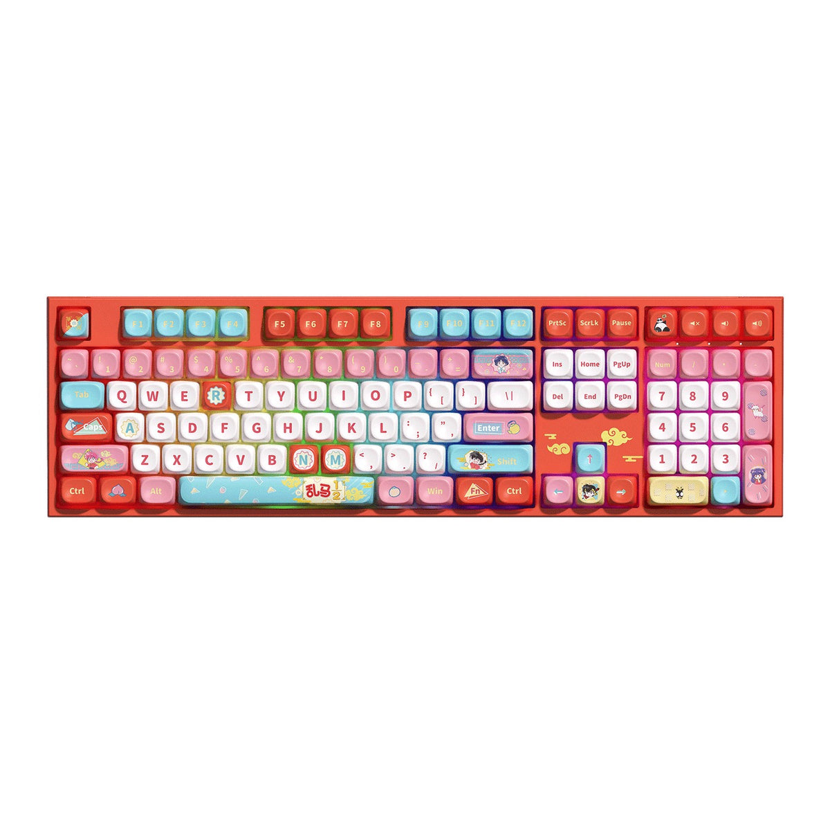 Akko Ranma 1/2 5108 V5 Multi-Mode RGB Hot-Swappable Mechanical Keyboard