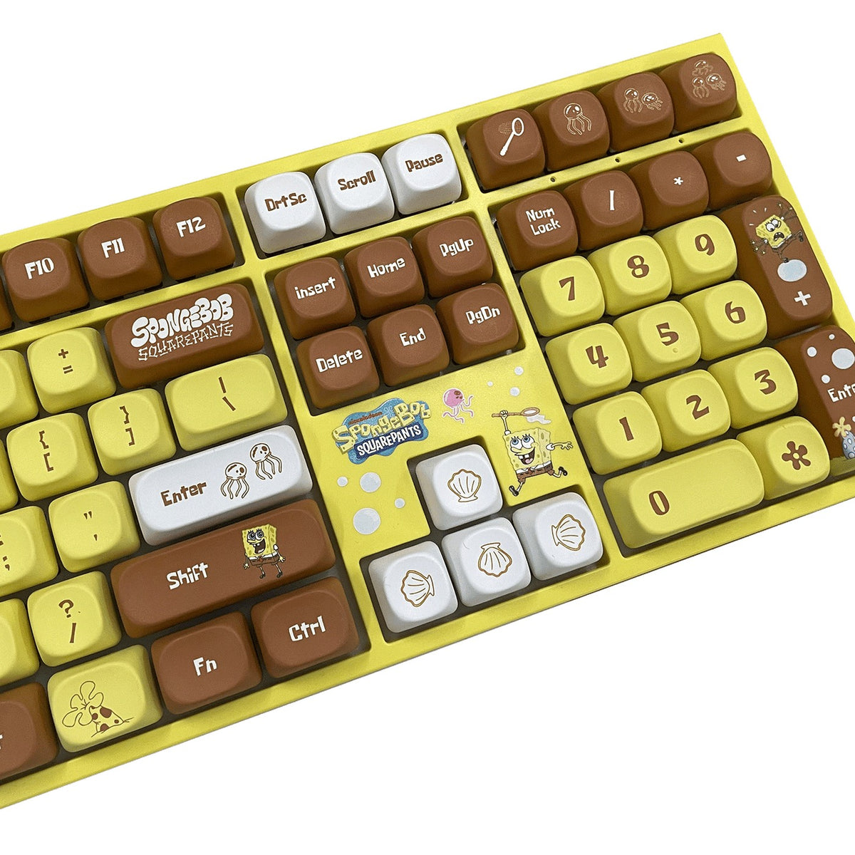 Akko SpongeBob 5108 V5 Multi-Mode RGB Mechanical Keyboard (Akko V3 Piano Pro) (103-K051A-043)