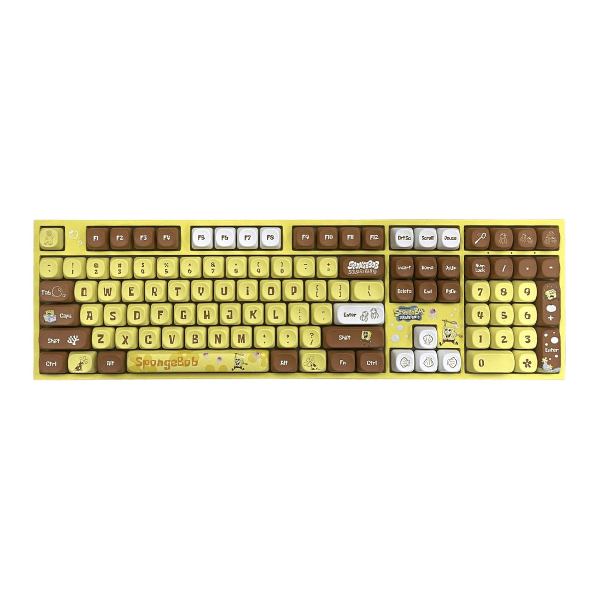 Akko SpongeBob 5108 V5 Multi-Mode RGB Mechanical Keyboard (Akko V3 Piano Pro) (103-K051A-043)