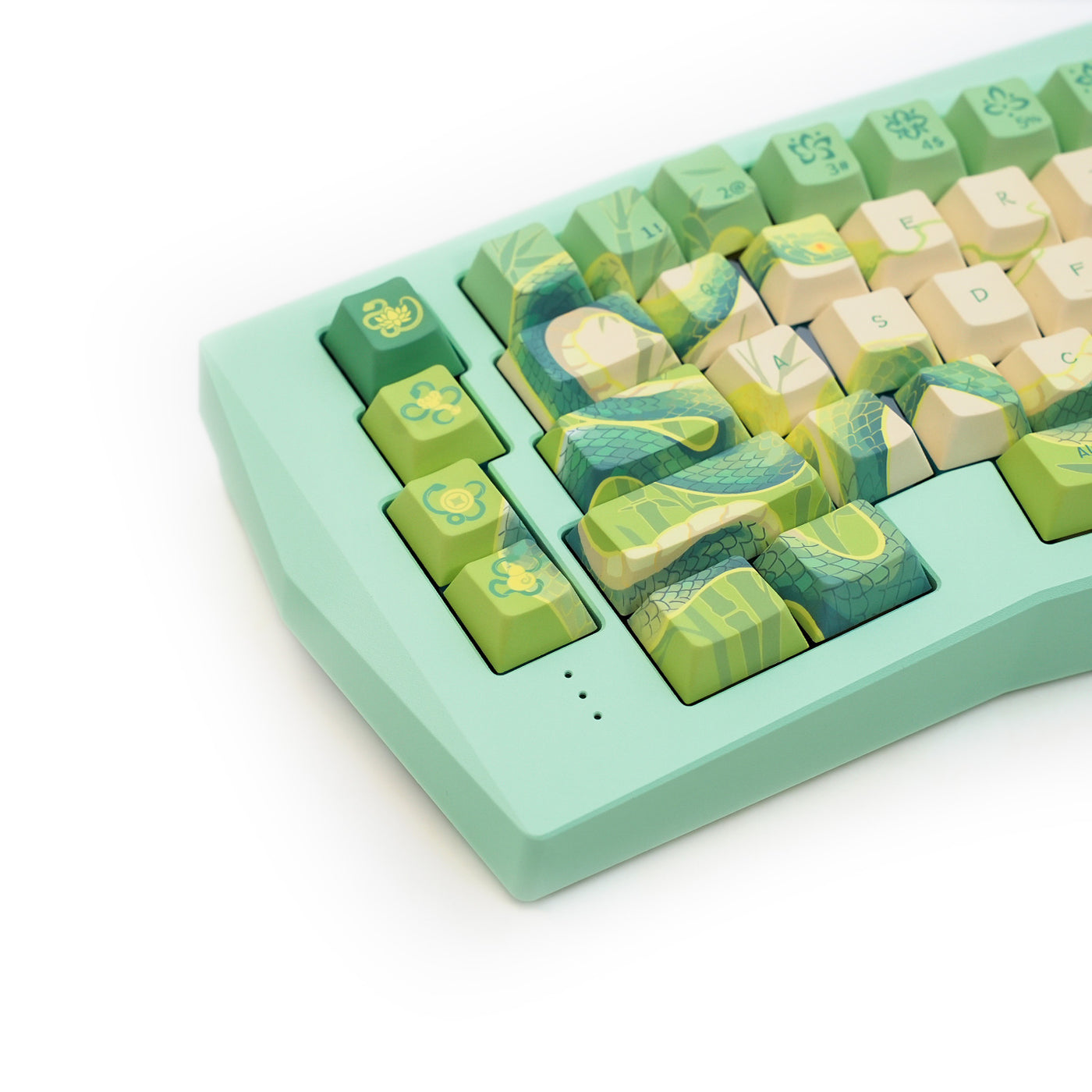 Akko Year of Snake Armor Aluminum Case Alice Side RGB Multi-Mode Hot-Swappable Keyboard