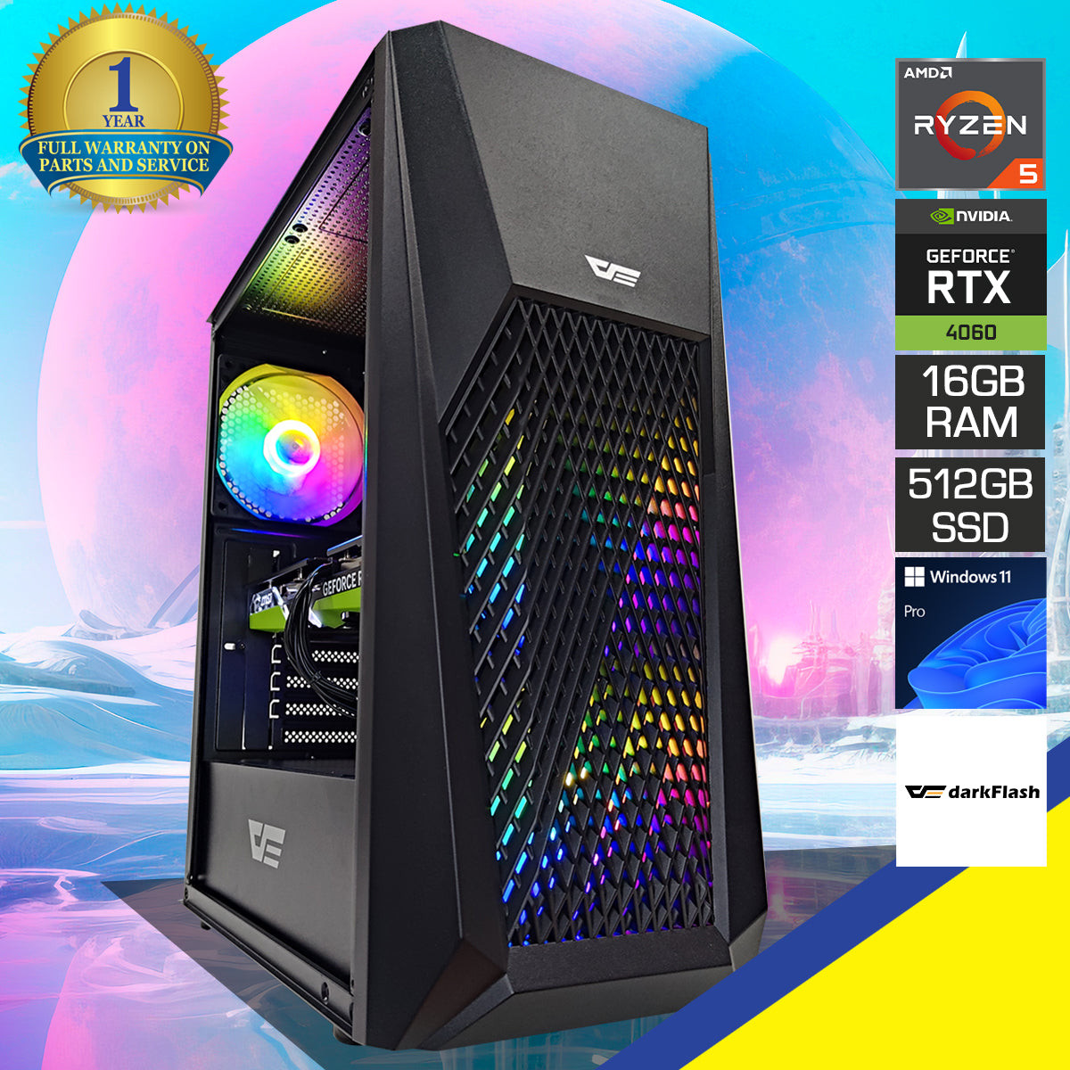 Alpha DK150 Black Desktop Gaming PC