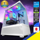 Alpha Reyna White Desktop Gaming PC