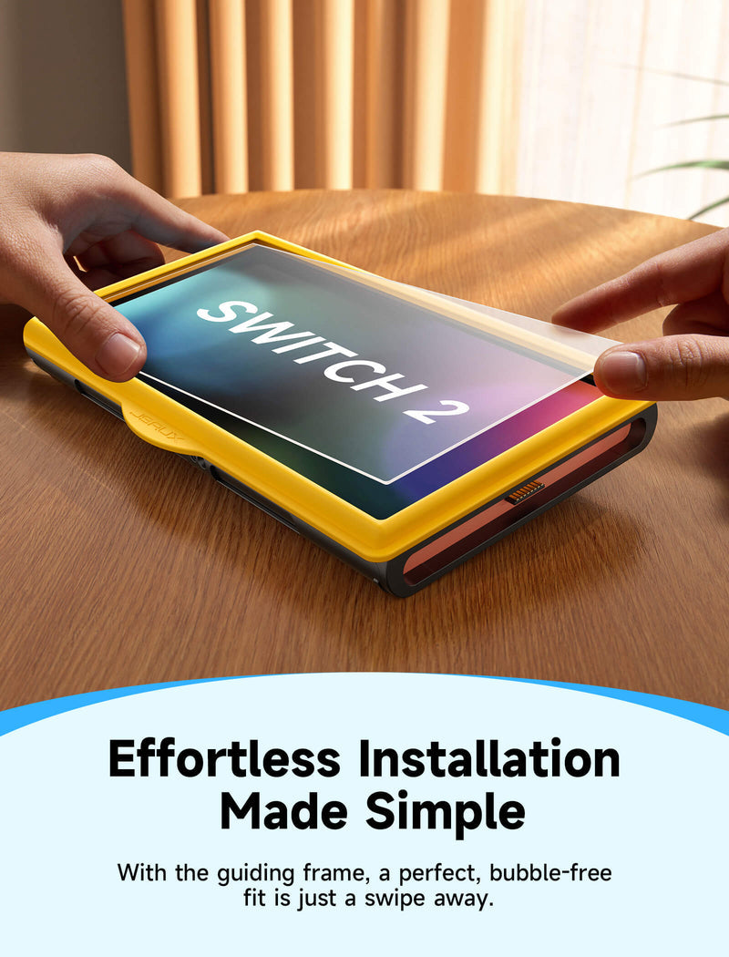 JSAUX Ultra Clear Anti-Glare Matte Tempered Glass Screen Protector For NSW2