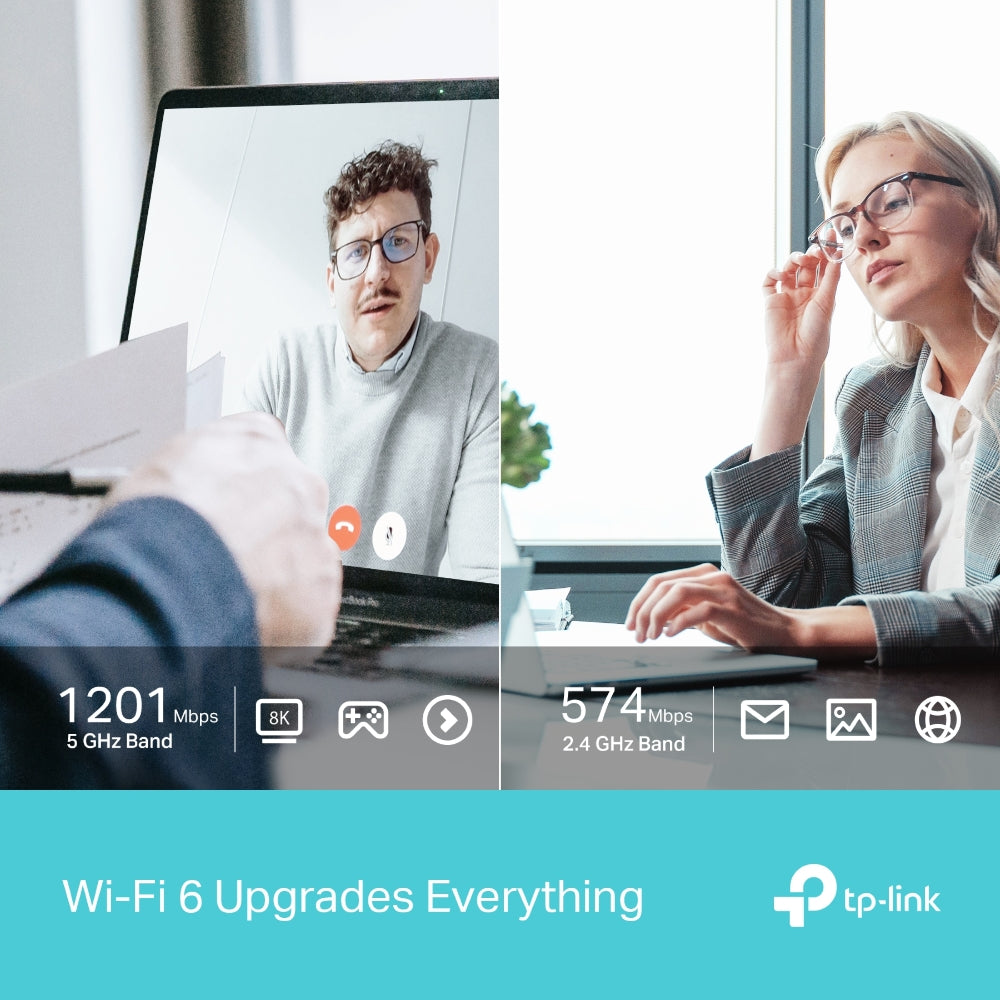 TP-Link AX1800 Dual Band WiFi 6 Wireless USB Adapter (Archer TX20U)