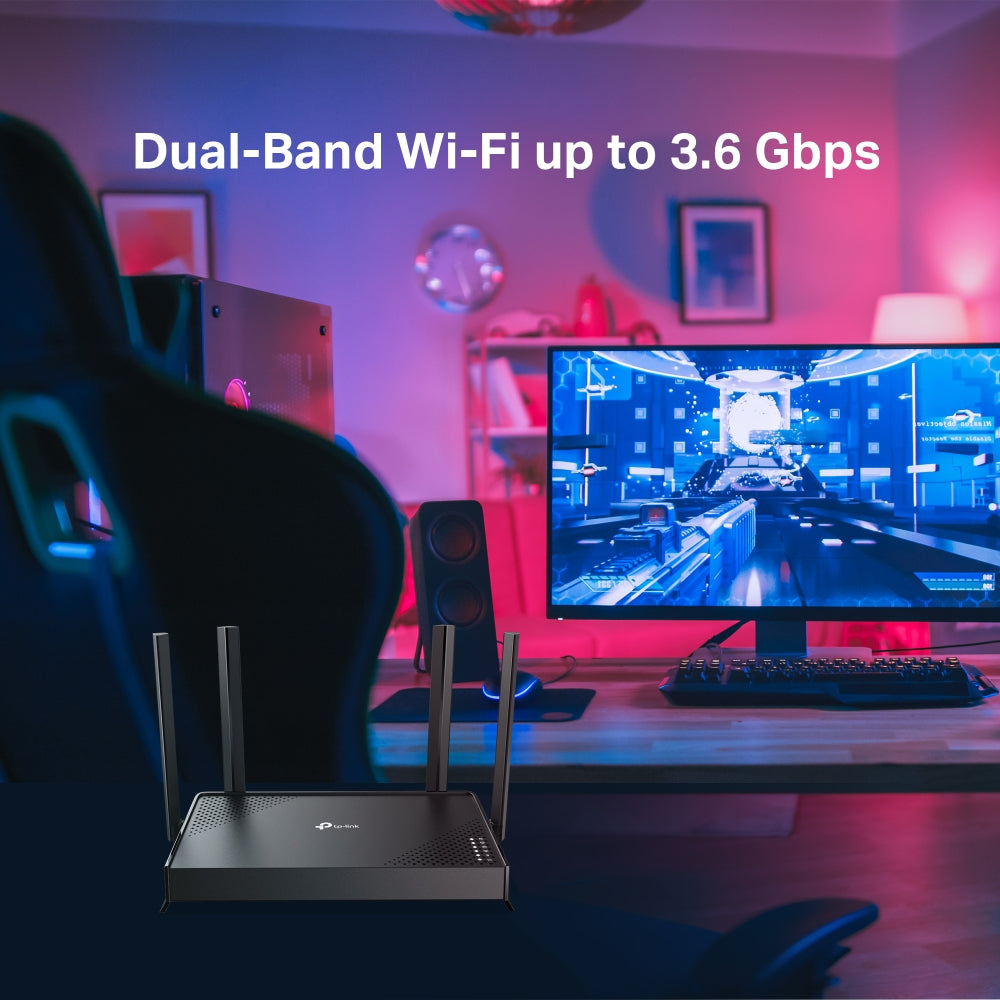 TP-Link BE3600 Dual-Band Wi-Fi 7 Router (Archer BE220)