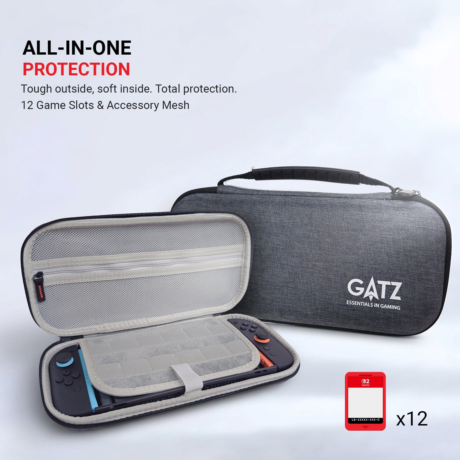 GATZ Phantom Ultra N2 Protective Pack for Switch 2