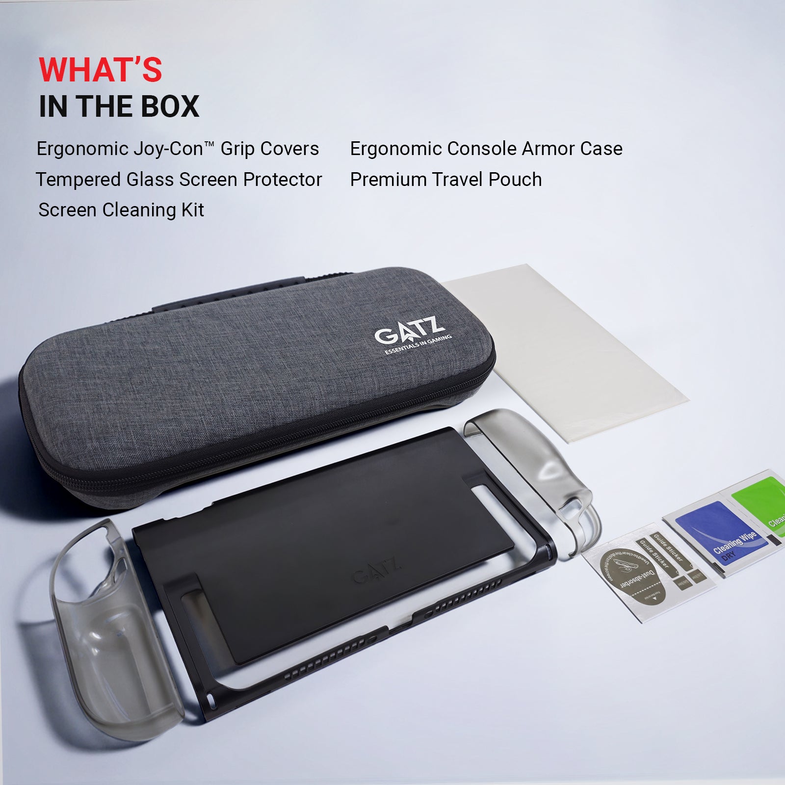 GATZ Phantom Ultra N2 Protective Pack for Switch 2
