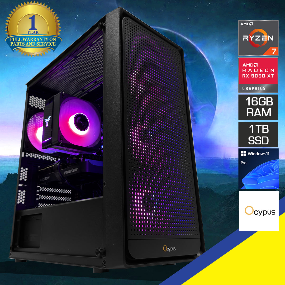 Aurora C50 Black Desktop Gaming PC