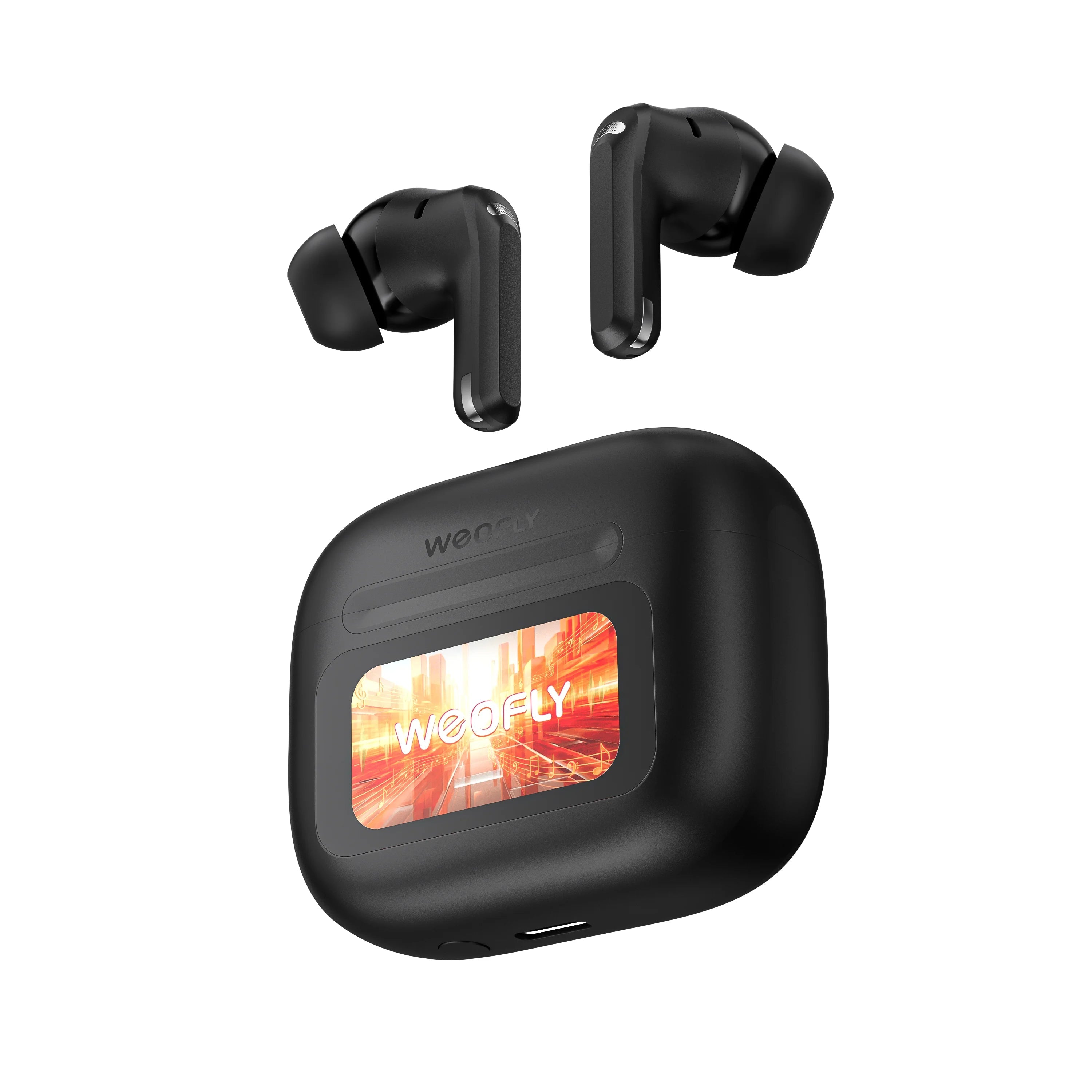Weofly LifeFits 2 ANC Earbuds (Black, White)