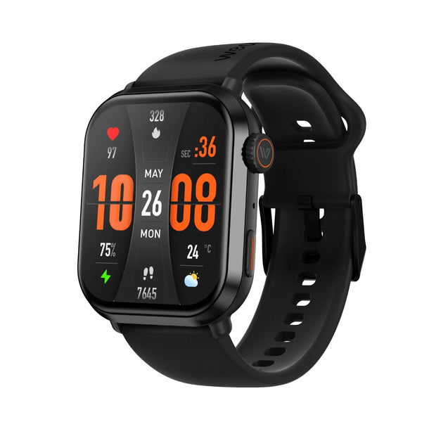 Weofly Power 2 Smartwatch (Black, Silver) (WFPW797BL, WFPW797SL)