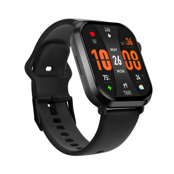 Weofly Power 2 Smartwatch (Black, Silver) (WFPW797BL, WFPW797SL)