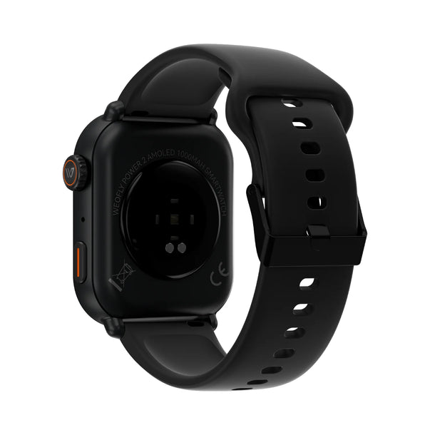 Weofly Power 2 Smartwatch (Black, Silver) (WFPW797BL, WFPW797SL)