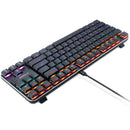 E-Yooso K-630 RGB 87 Keys Wired Mechanical Keyboard Black
