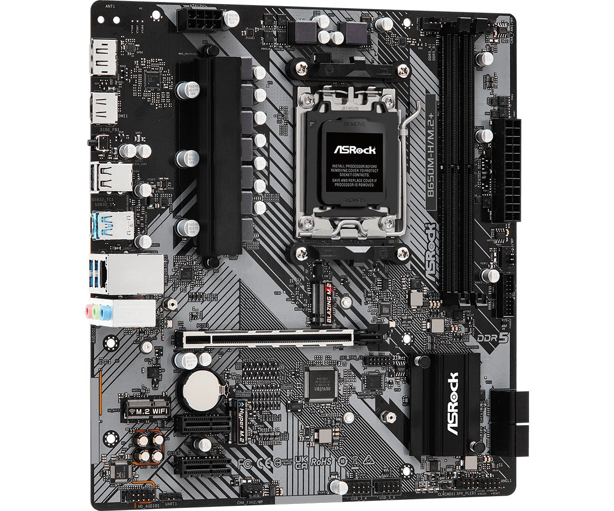 ASRock B650M-H/M.2+ DDR5 Motherboard | DataBlitz