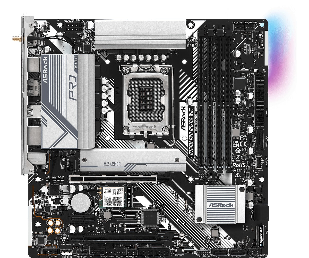 ASRock B760M Pro RS/D4 WiFi Motherboard