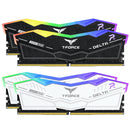 TeamGroup T-Force Delta RGB DDR5 32GB (2x16GB) 6000MHz CL38-46-46-84 1.35V Gaming Desktop Memory