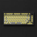 Akko MOD 007B HE DIY Kit With OSA Keycap Set 187-Key Black (Akko Cream Yellow Magnetic Switch)