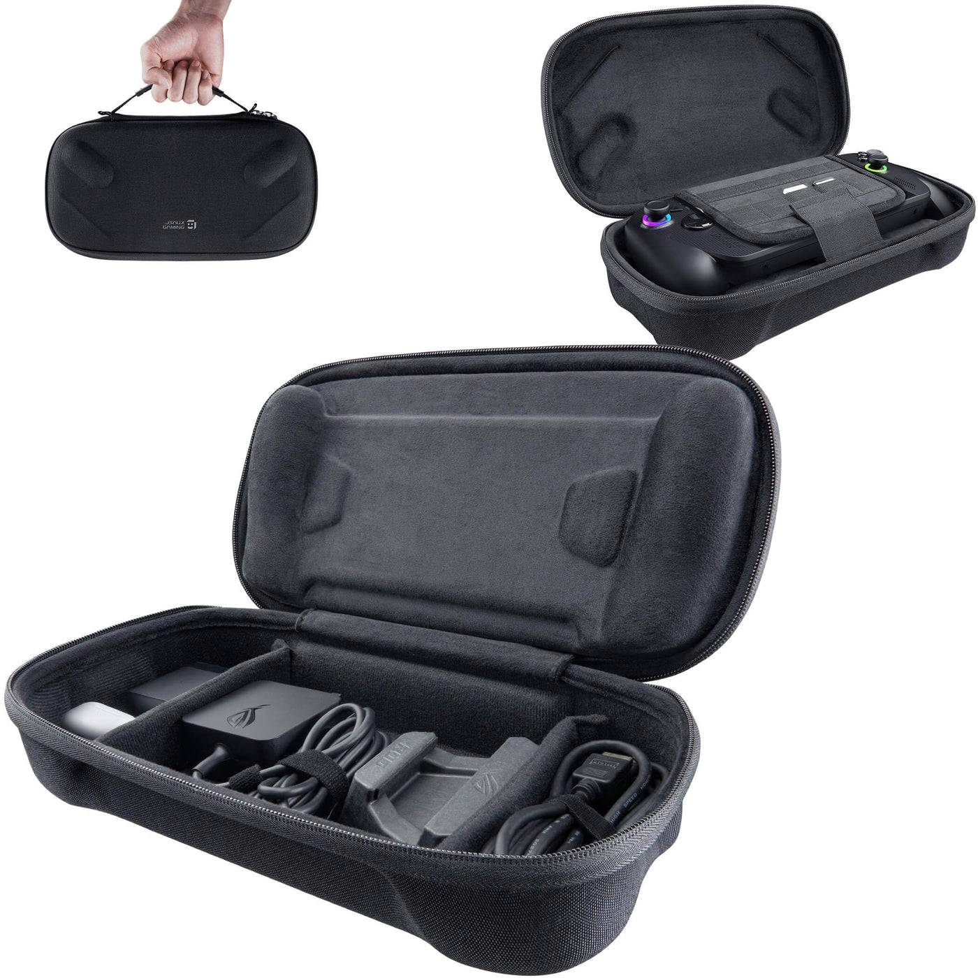 JSAUX Max Carrying Case for ROG Xbox Ally X / ROG Xbox Ally (Black) (BG0136)