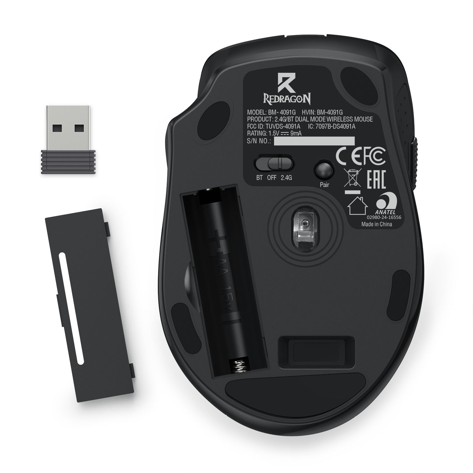 Redragon BM-4091G PRO Dual-Mode Office Mouse