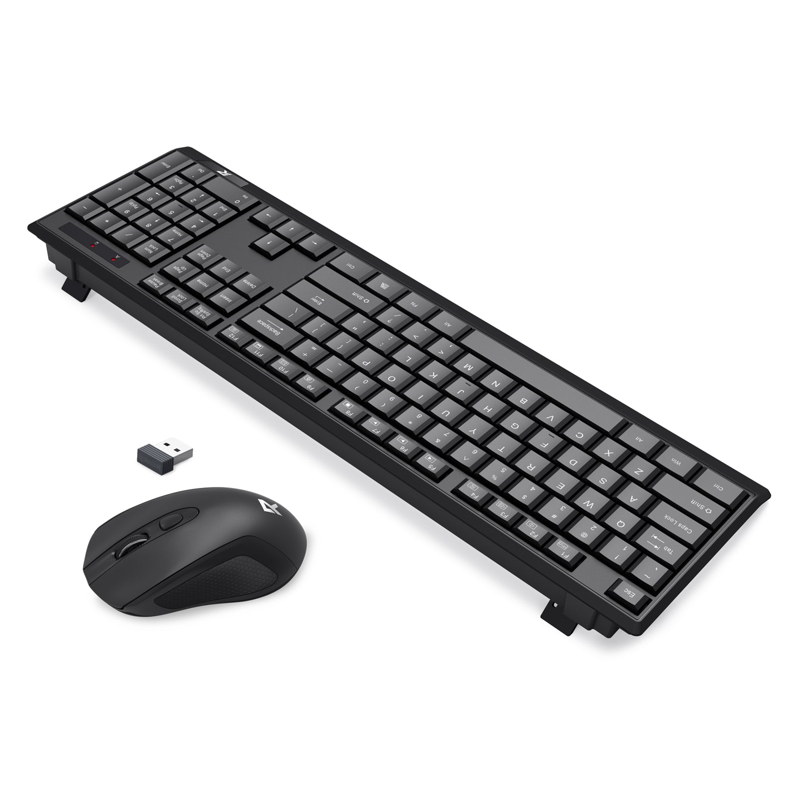 Redragon BS-8343A 2.4G Wireless Keyboard & Mouse Bundle (Black)