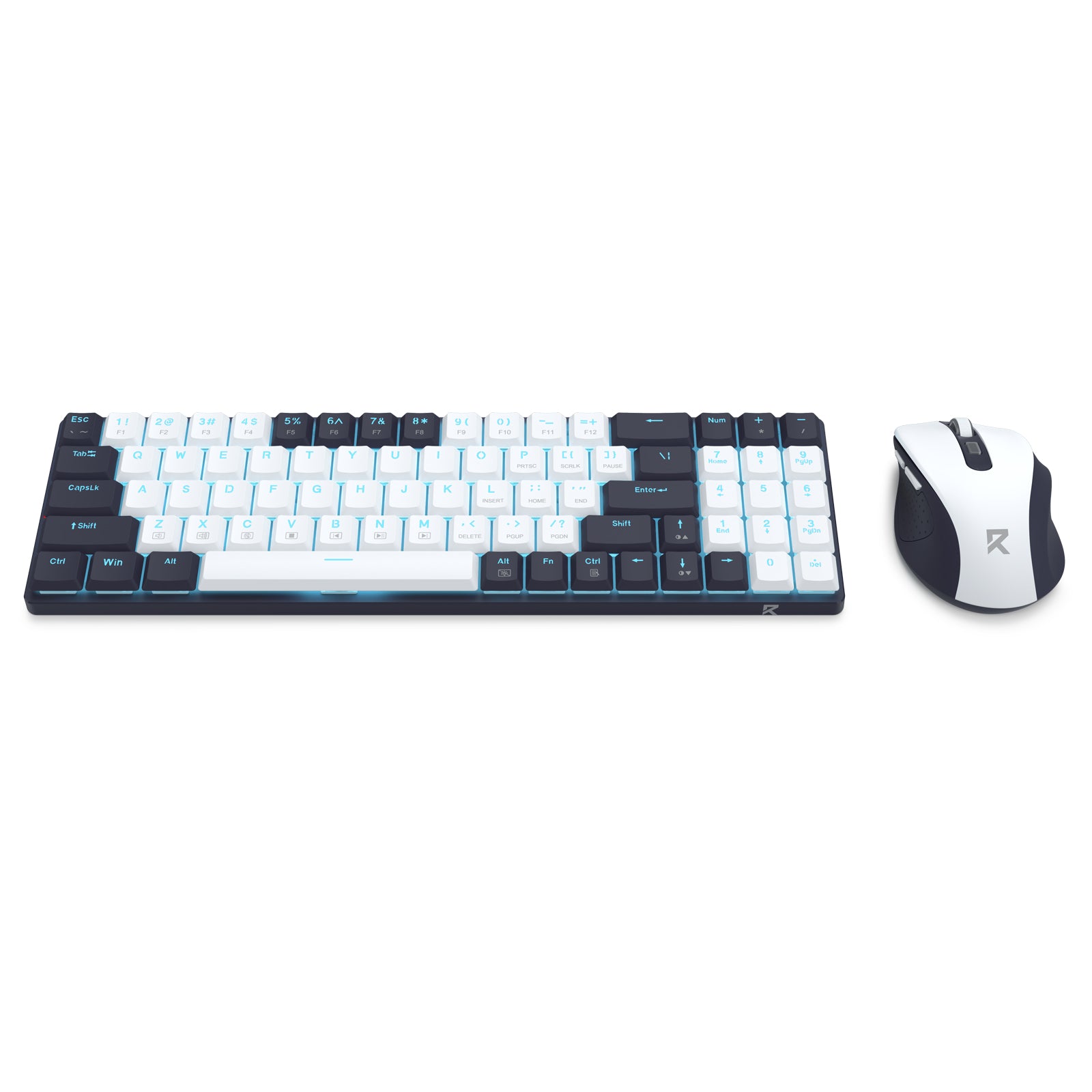 Redragon BS-8773-VB 2.4G Wireless Mechanical Keyboard & Mouse Bundle (Black)