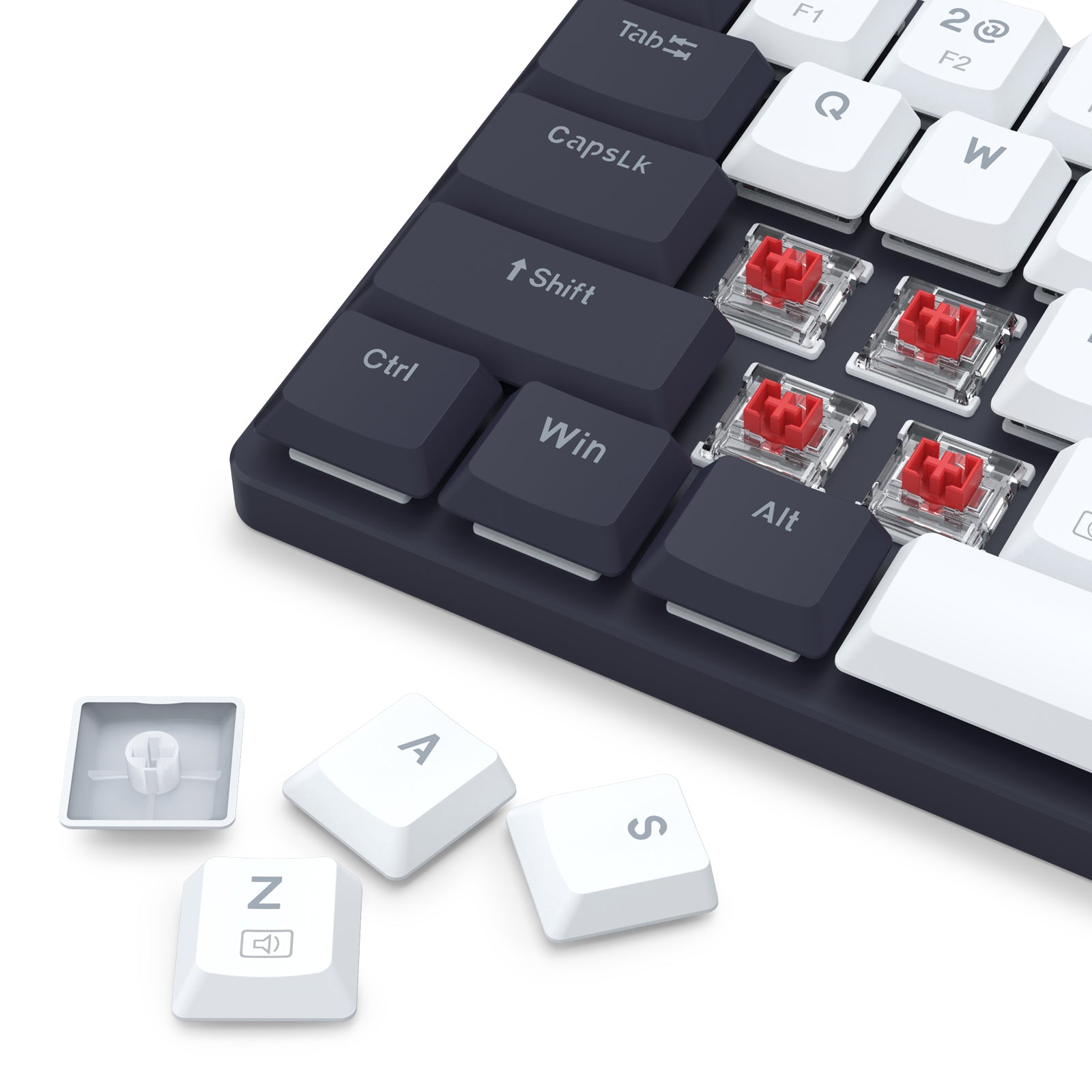 Redragon BS-8773-VB 2.4G Wireless Mechanical Keyboard & Mouse Bundle (Black)