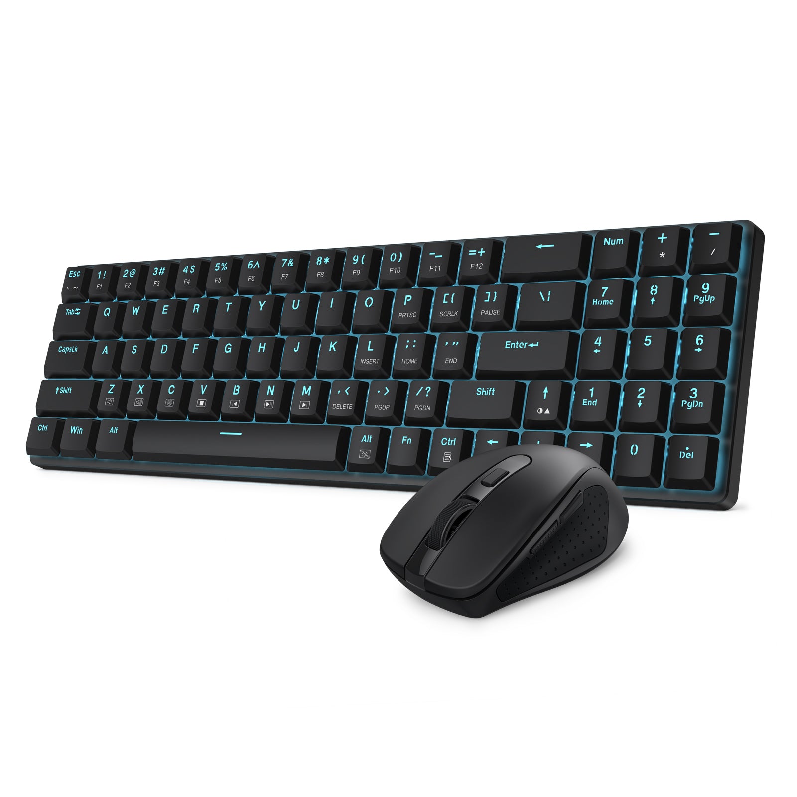 Redragon BS-8773 2.4G Wireless Mechanical Keyboard & Mouse Bundle (Black)
