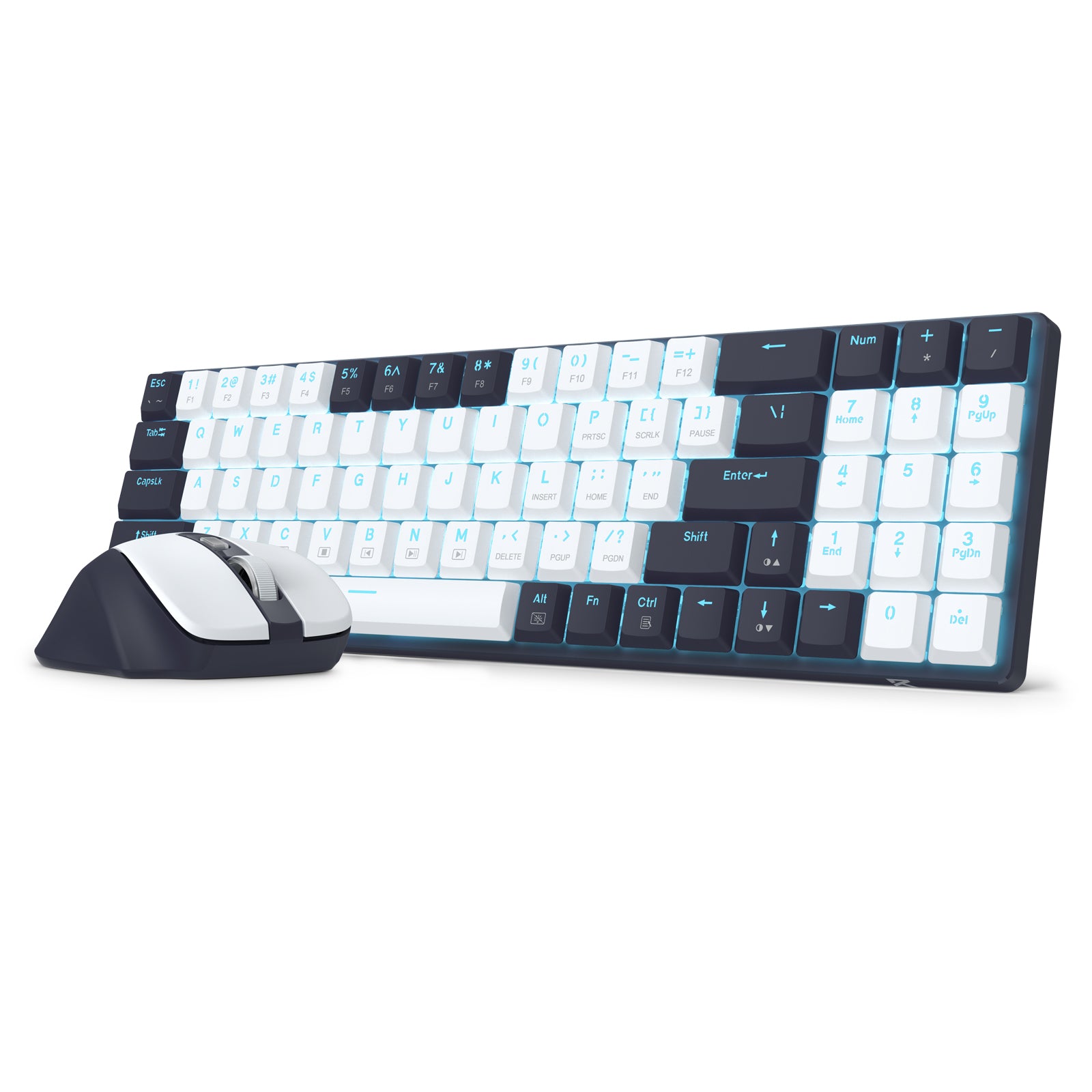 Redragon BS-8773-VB 2.4G Wireless Mechanical Keyboard & Mouse Bundle (Black)