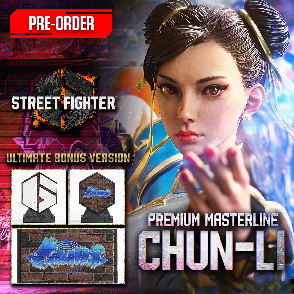 Premium Masterline Street Fighter 6 Chun-Li Ultimate Bonus Version