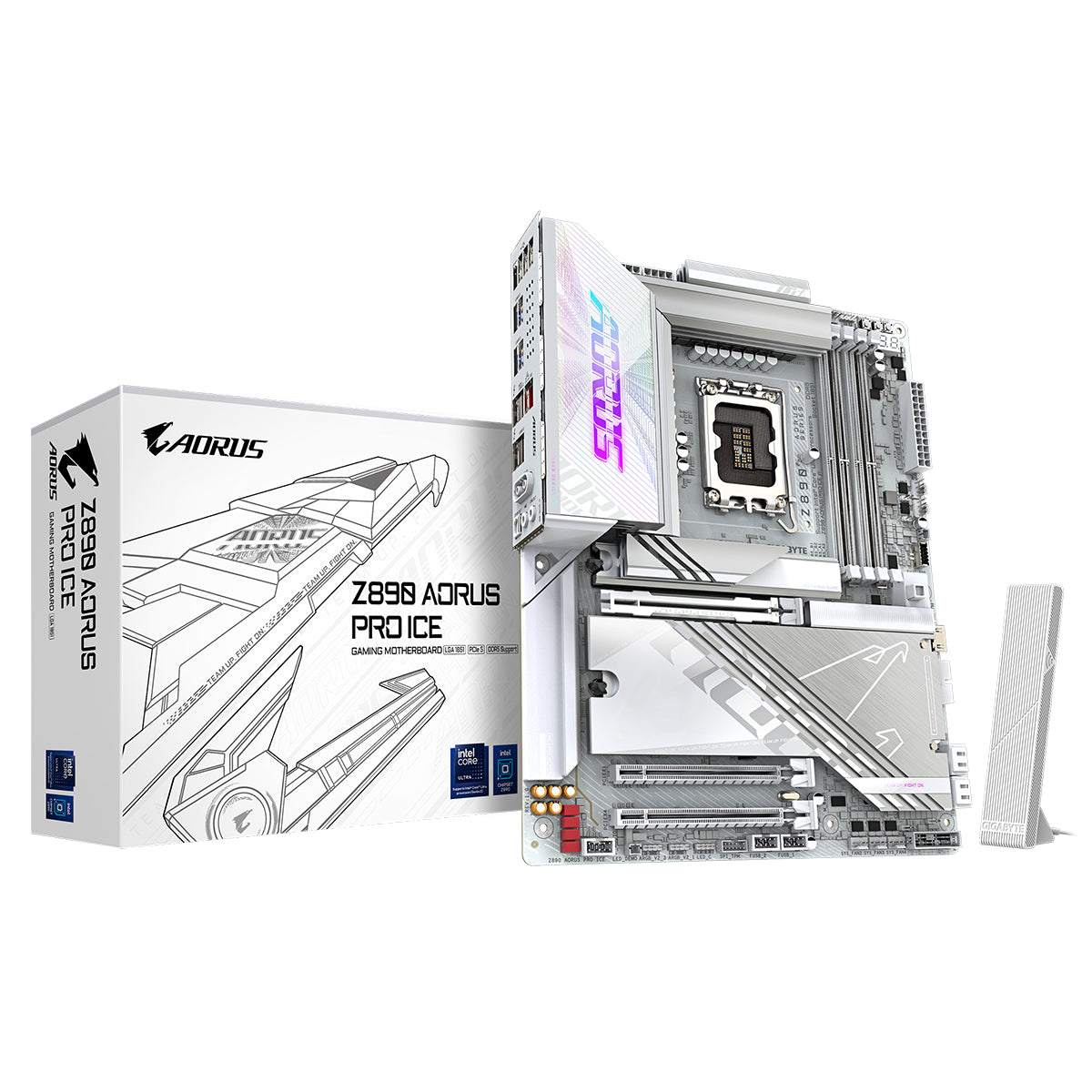 Gigabyte Z890 Aorus Pro Ice DDR5 Intel Gaming Motherboard