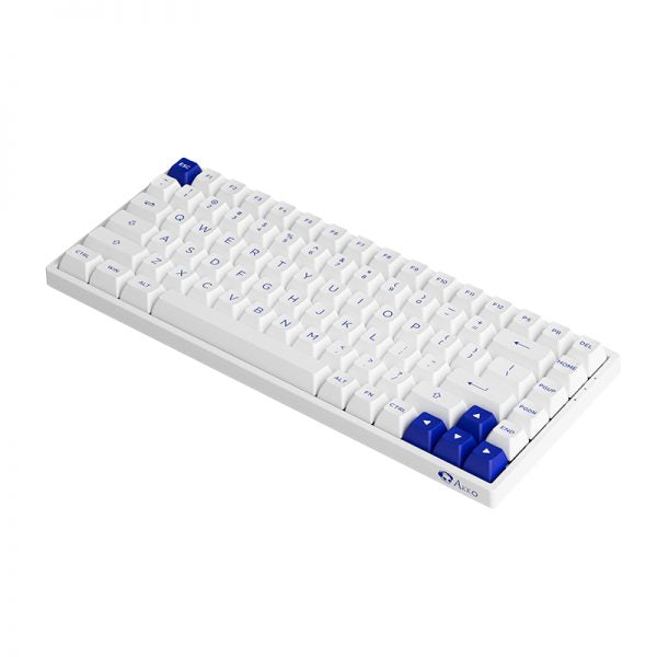Akko Blue On White 3084B Plus Multi-Mode RGB Mechanical Keyboard