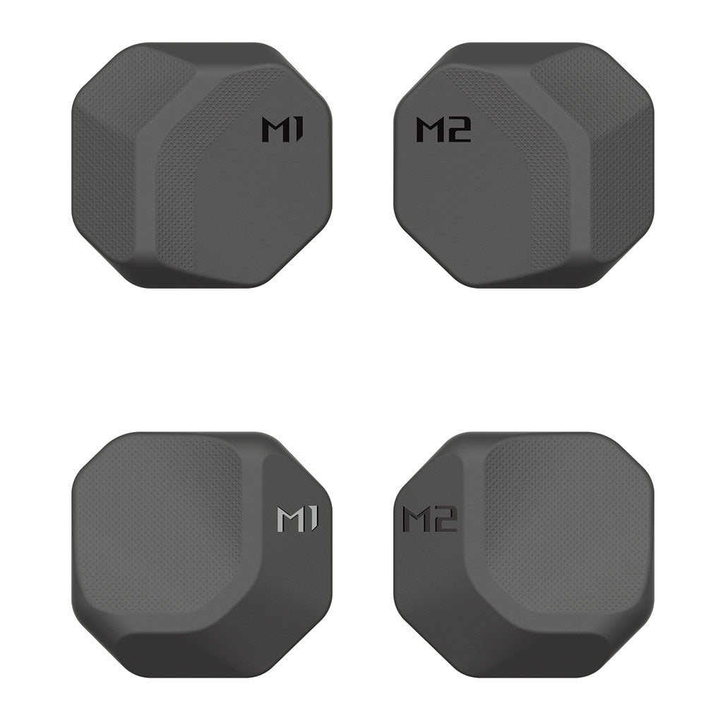 Skull & Co. Back Button Enhancement Set for ROG Ally X (4-pcs.) (Black, Galactic Purple, Neon Yellow, OD Green)
