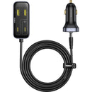 Baseus BackseatPal L1 In-Vehicle Car Charger 3U+3C 110W (Cosmic Black) (C00081100121-00)