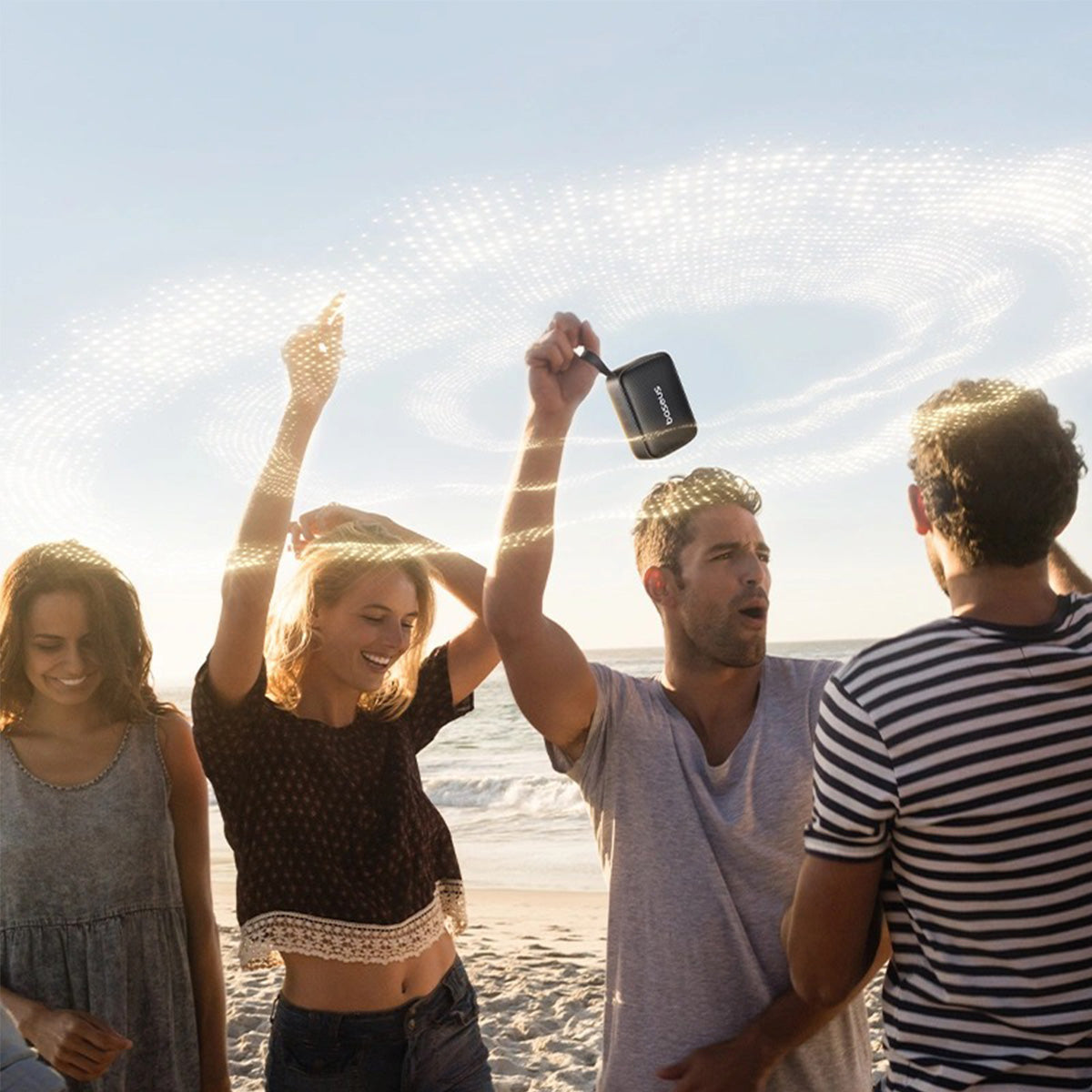 Baseus AeQur 30 Mini Portable Wireless Speaker (Cosmic Black) (A20077900123-00)