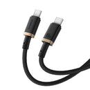 Baseus Dura Series Fast Charging Cable USB-C to USB-C 100W 2M (Gold/Black) (P10377803U01-02)