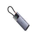 Baseus Metal Gleam Series II 6-Port Hub USB-C to HDMI 4K@60Hz + USB-C + 2xUSB-A + RJ45 + PD