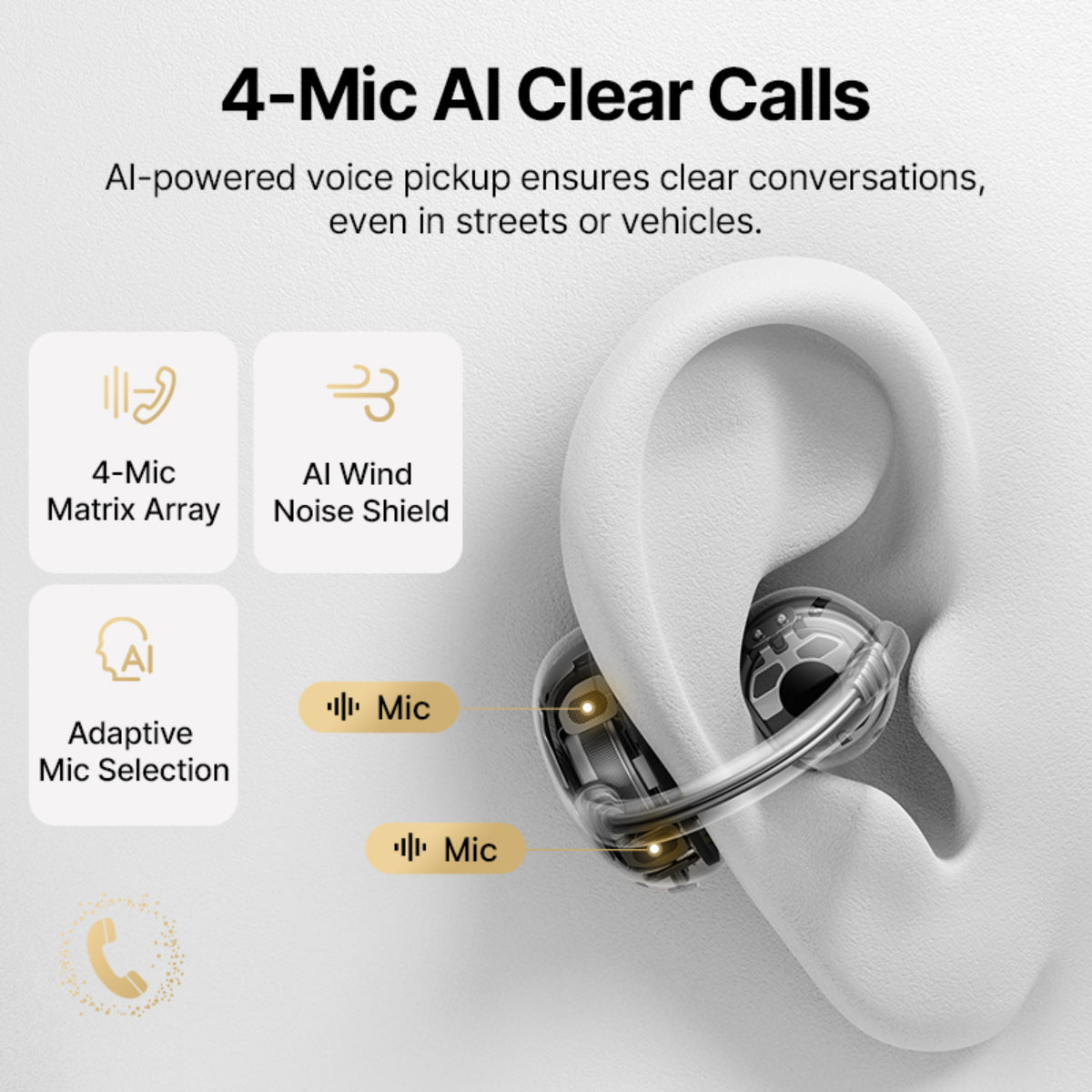 Baseus Bowie MC2 Air Open-Ear True Wireless Earbuds