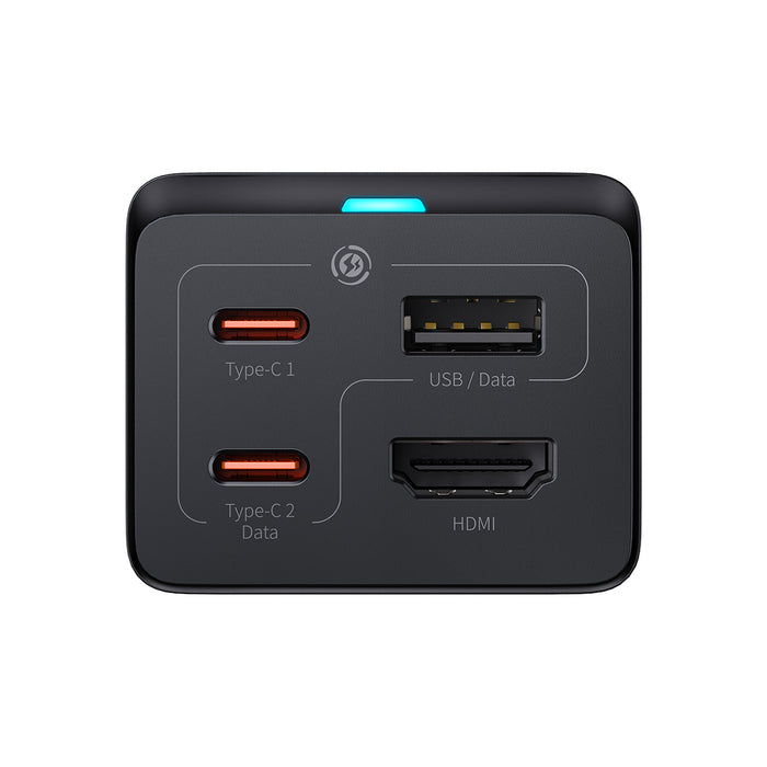 Baseus Gan5 Pro Desktop Fast Charger 1U+2C+HDMI 67W (Black) (CCGP110101)