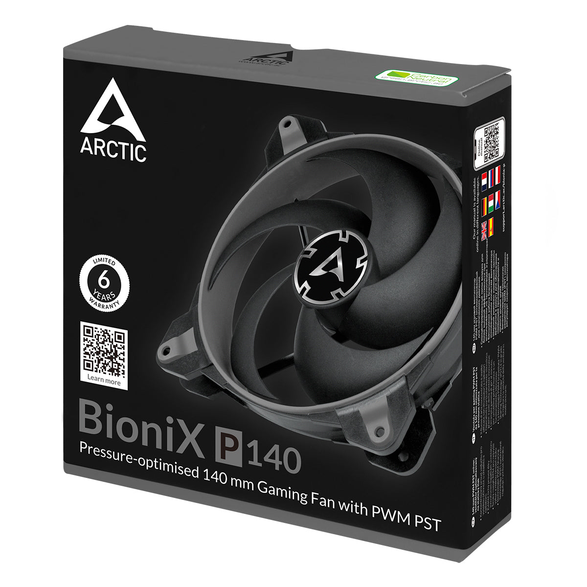 Arctic BioniX P140 140mm PWM Fan with Cable Splitter
