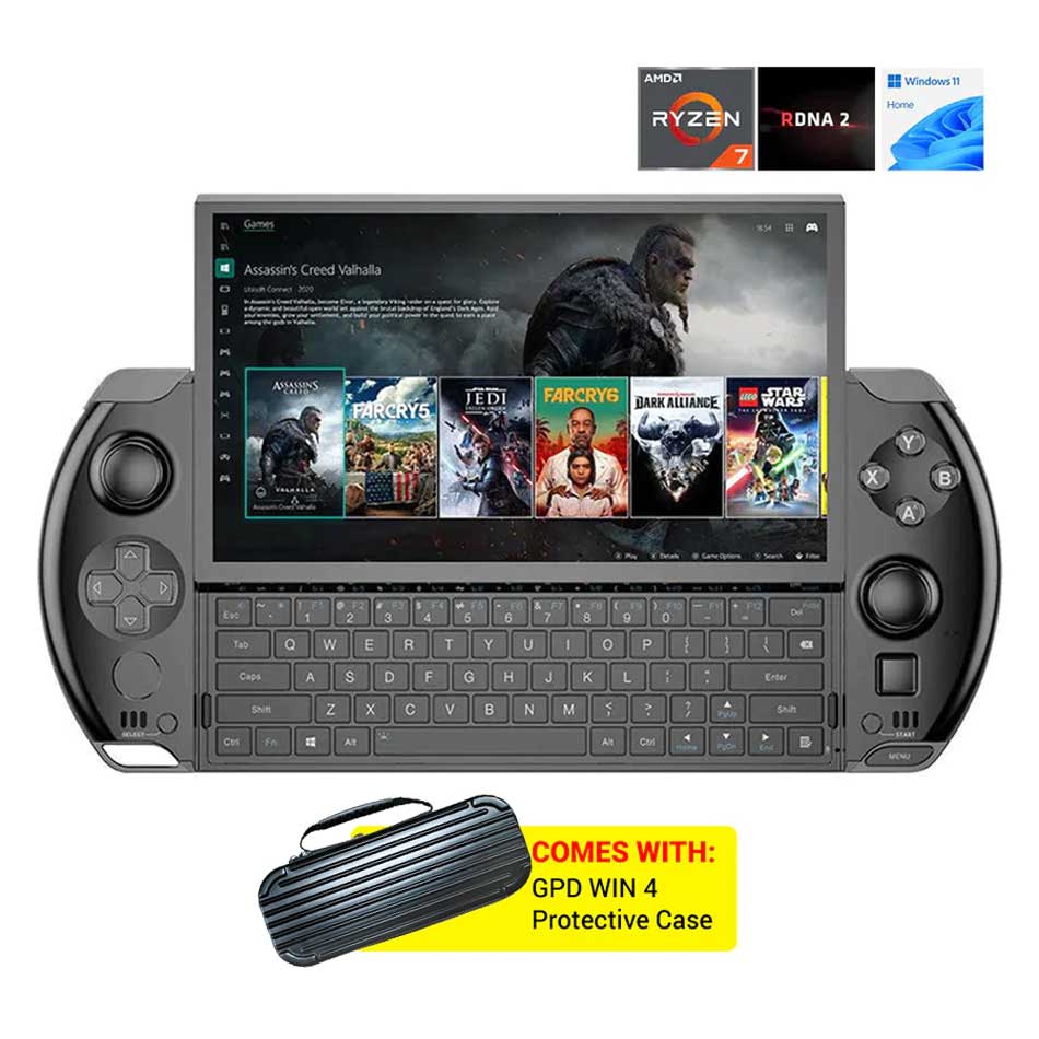 GPD Win 4 32GB RAM 2TB SSD AMD Ryzen 7 6800U Handheld Gaming PC