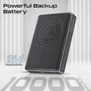 Promate Blade-10 Ultra-Compact Aluminum Crafted MagSafe Compatible Wireless Charging PowerBank