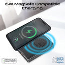 Promate Blade-10 Ultra-Compact Aluminum Crafted MagSafe Compatible Wireless Charging PowerBank