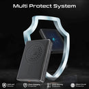 Promate Blade-10 Ultra-Compact Aluminum Crafted MagSafe Compatible Wireless Charging PowerBank