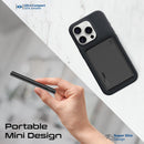 Promate Blade-5 USB-C 5000mAh Ultra-Slim Aluminum Crafted MagSafe Compatible Wireless Charging